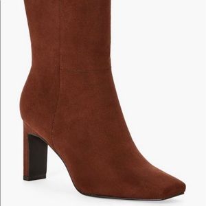 brown suede boots